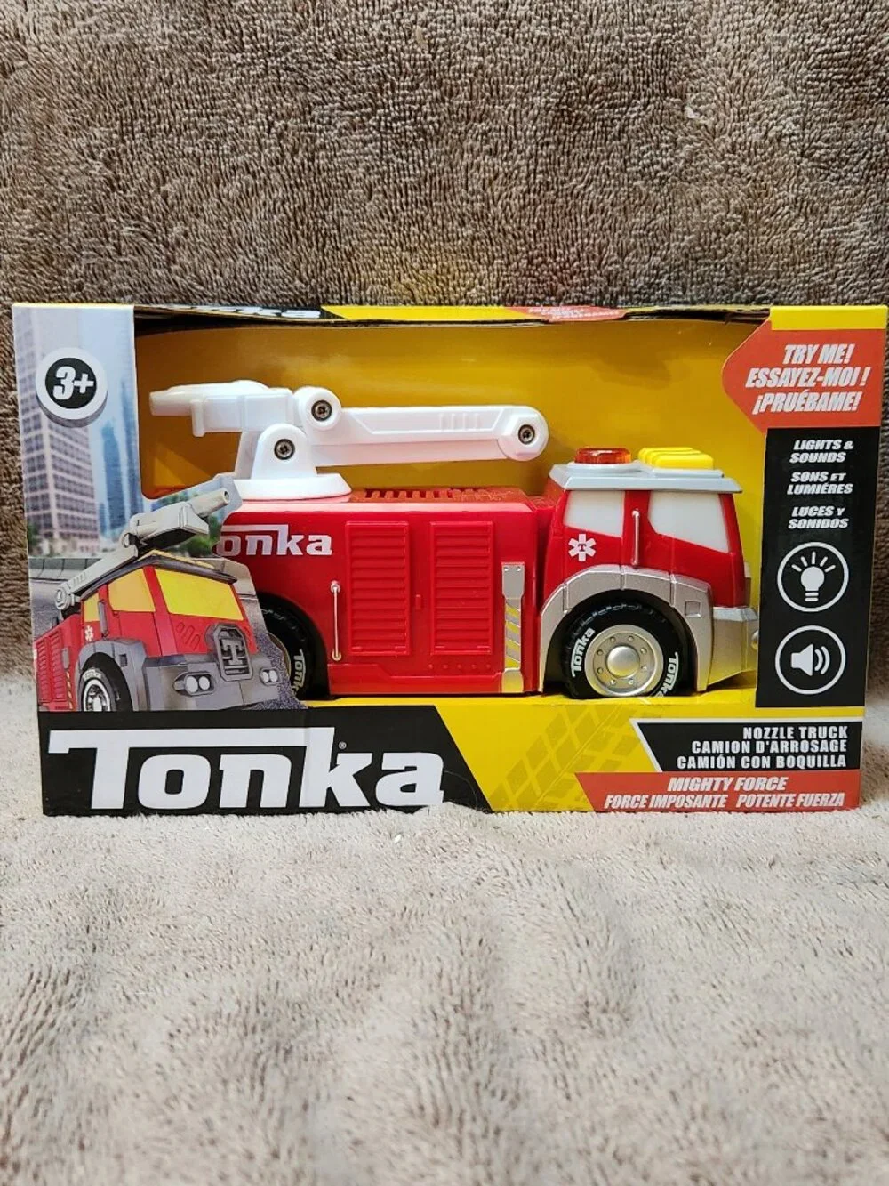 TONKA Mighty Force - Fire Truck - Lights and Sounds - NEW NIB